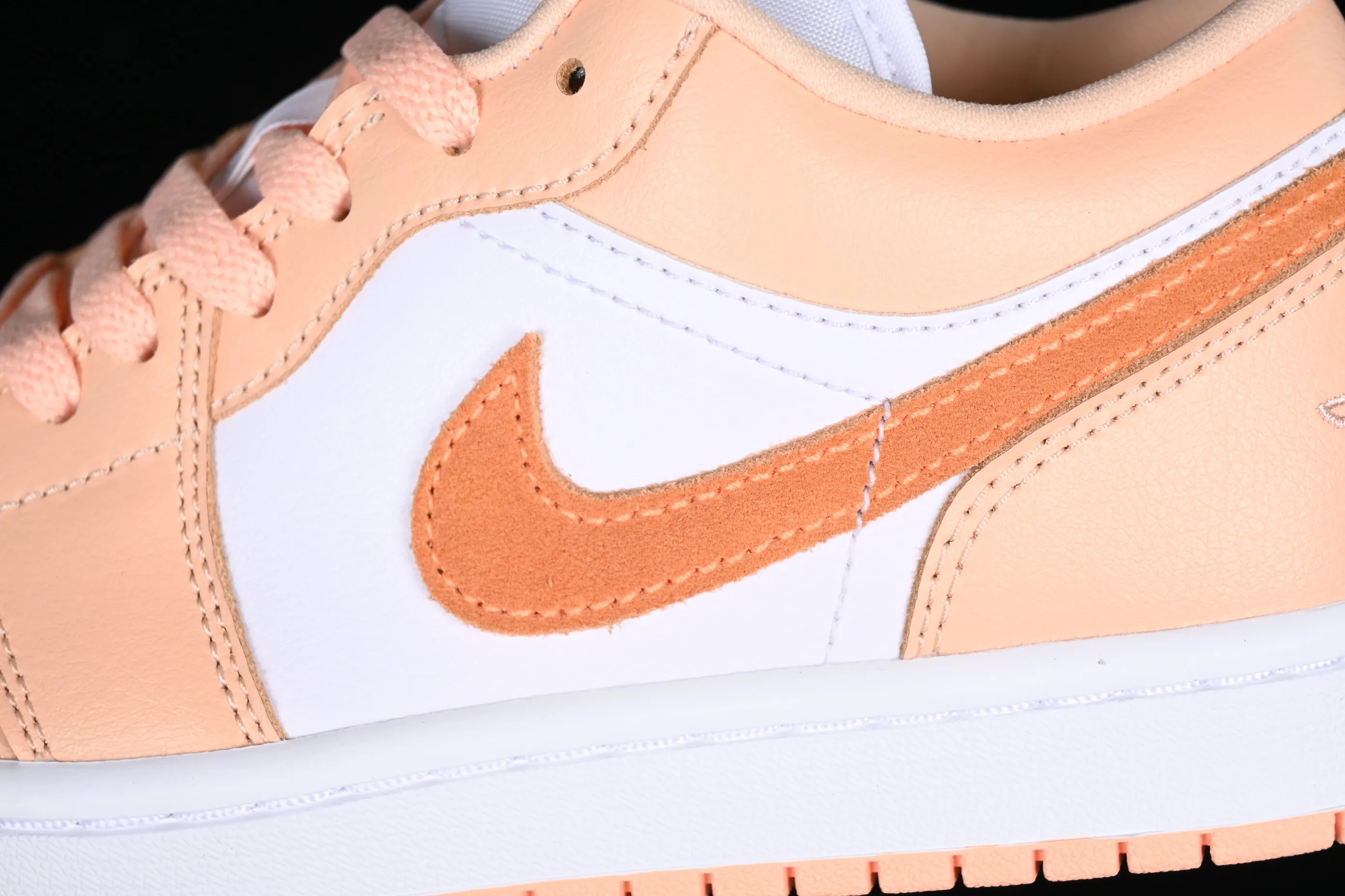 All categories Air Jordan Jordan series basketball shoes Air Jordan 1 Low G version pure original Air Jordan 1 Low AJ1 Joe 1 white orange low-top cultural leisure sports sneakers DC0774-801